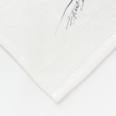 Der en roze geometrische harttekening Dierkunst Fleece Deken (Hoek)