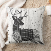 Der- en vogelboompiloot kussen (Deken)