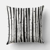 Der- en vogelboompiloot kussen (Achterkant)