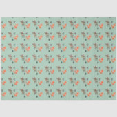 Der en vos in Kerstmis Tissuepapier (Voorkant)