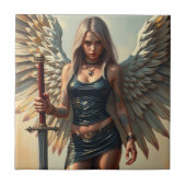 Der Engel des Kriegers Tegeltje (Voorkant)