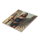 Der Engel des Kriegers Tegeltje (Zijkant)