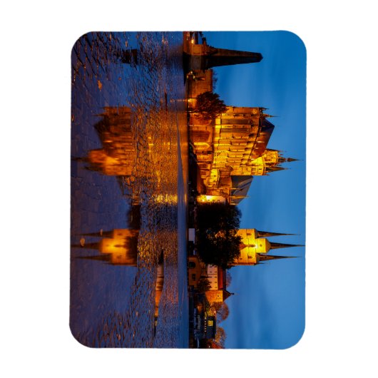Der Erfurter Dom in Thüringen Magnet Magneet (Verticaal)