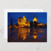 Der Erfurter Dom in Thüringen Postkarte Briefkaart (Voorkant / Achterkant)