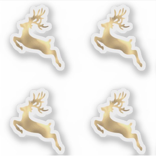 Der Feestdagen Kerstmis Sticker (Voorkant)