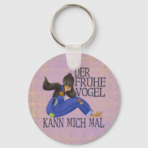 Der Frühe Vogel Sleutelhanger