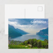 Der Gardasee-Italien Briefkaart (Voorkant / Achterkant)