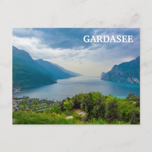 Der Gardasee-Italien Briefkaart (Voorkant)