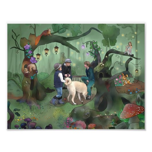 Der geheime Ort Foto Afdruk (Voorkant)