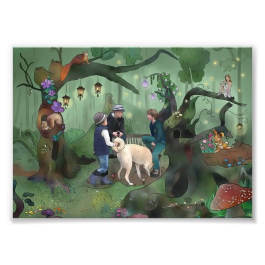 Der geheime Ort Fotodruck Foto Afdruk (Voorkant)