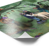 Der geheime Ort Fotodruck Foto Afdruk (Hoek)