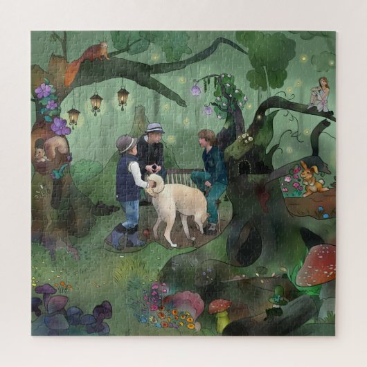 Der geheime Ort Legpuzzel (Verticaal)