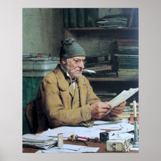 Der Gemeindeschreiber Poster (Voorkant)