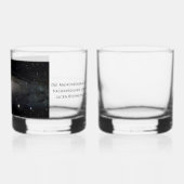 Der Geschmack des Universums Whisky Glas (Links)