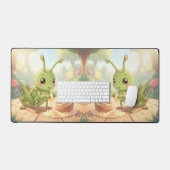 Der Grashüpfer und das Nektarkunstwerk.1 Bureaumat (Keyboard & Muis)