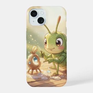 Der Grashüpfer und das Nektarkunstwerk.2 iPhone 15 Case