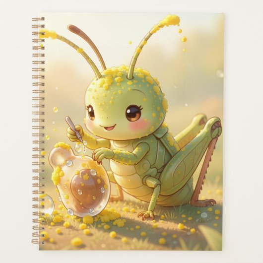 Der Grashüpfer und das Nektarkunstwerk Planner (Voorkant)