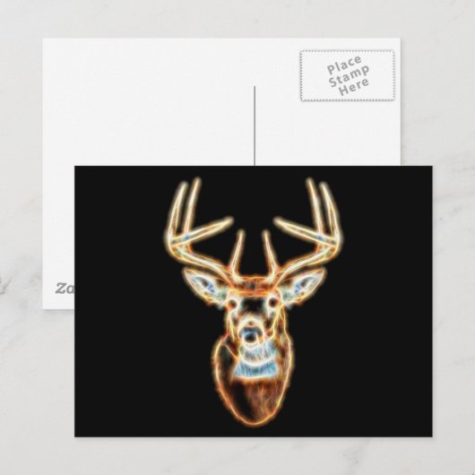 Der Head digital Energy Spirit Briefkaart (Voorkant / Achterkant)