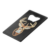 Der Head digital Energy Spirit Creditkaart Flessenopener (Voorkant Gekanteld)