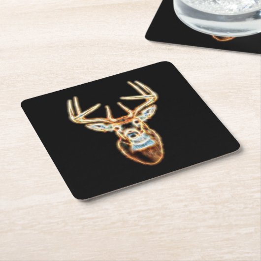 Der Head digital Energy Spirit Kartonnen Onderzetters (Schuin)