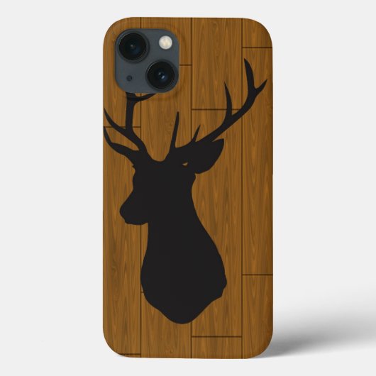 Der Head op hout Case-Mate iPhone Case (Achterkant)