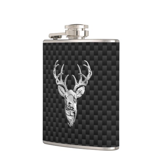 Der Head op koolstofvezel, afdruk Heupfles (Links)