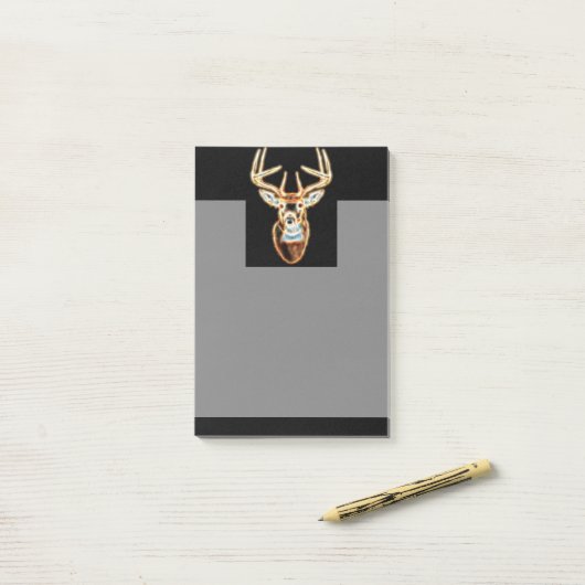 Der Head pure Energy Spirit Post-it® Notes (Op bureau)