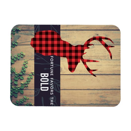 Der Head - Rustic Red Pset met een offerte Magneet (Horizontaal)