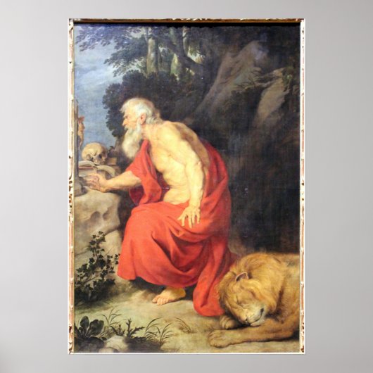 Der Heilige Hieronymus Poster (Voorkant)