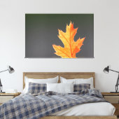 Der Herbst von seiner schönsten Seite Canvas Afdruk (Insitu (Slaapkamer))