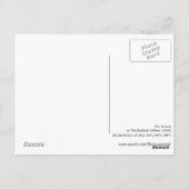 Der Hulock of The Hoolock Gibbon (1835) Briefkaart (Achterkant)