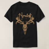 Der Hunting Bow - Gif voor Bow Hunters T-shirt (Design voorkant)