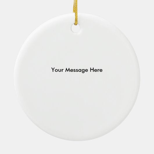 Der Hunting Camouflage kerstversiering Keramisch Ornament (Achterkant)