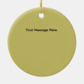 Der Hunting kerstversiering Keramisch Ornament (Achterkant)