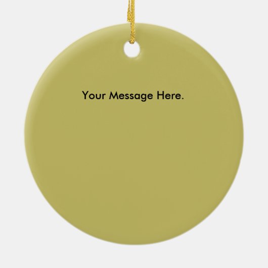 Der Hunting kerstversiering Keramisch Ornament (Achterkant)