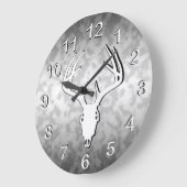 Der Hunting Skull met geweien Grote Klok (Hoek)