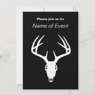 Der Hunting Skull w/ Antlers Kaart