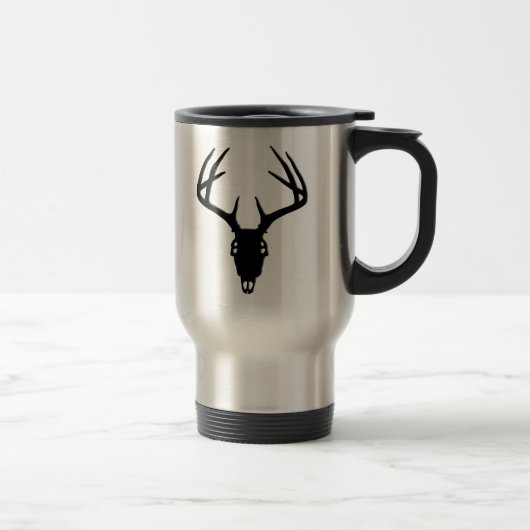 Der Hunting Skull w/ Antlers Reisbeker (Rechts)
