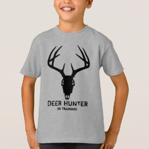 Der Hunting Skull w/ Antlers T-shirt