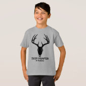 Der Hunting Skull w/ Antlers T-shirt (Voorkant volledig)