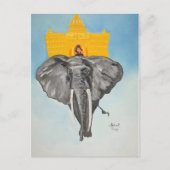 Der Indische Gesandte Briefkaart (Voorkant)