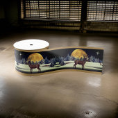 Der-kerstwinter-ribbon Grosgrain Lint