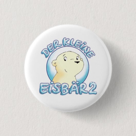 Der Kleine Eisbär 2 Ronde Button 3,2 Cm (Voorkant)