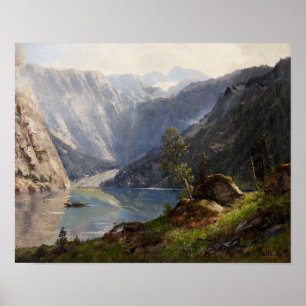 Der Königssee im Berchtesgadener Land Poster