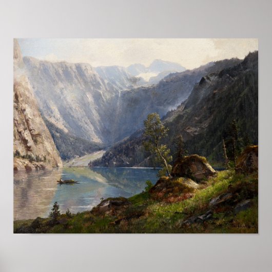 Der Königssee im Berchtesgadener Land Poster (Voorkant)