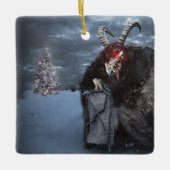 Der Krampus Keramisch Ornament (Voorkant)