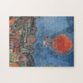 Der Luft Balloon, abstracte kunst door Paul Klee Legpuzzel (Horizontaal)