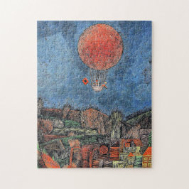 Der Luft Balloon, abstracte kunst door Paul Klee Legpuzzel