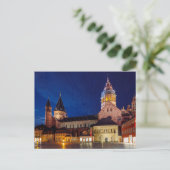 Der Mainzer Dom in Rheinland Pfalz Briefkaart (Staand voorkant)