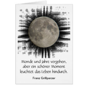 Der Mond, la lune, la luna, de maan Karte